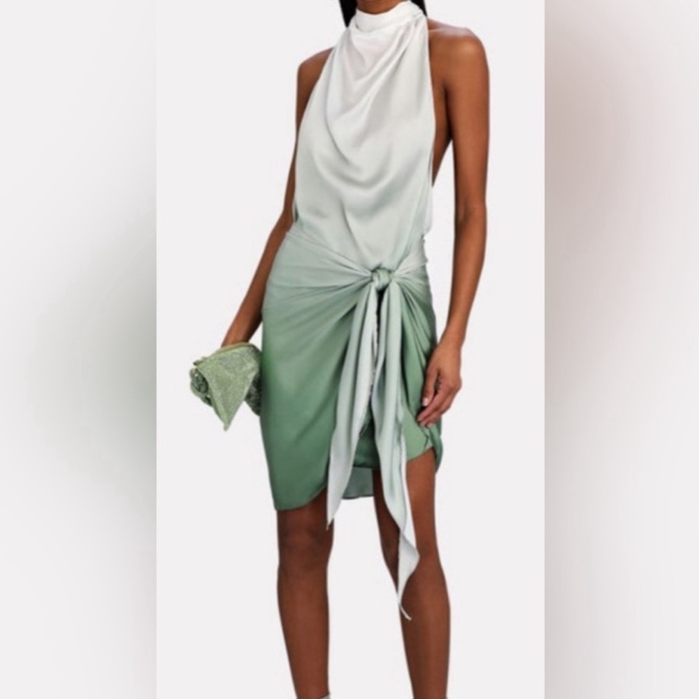 BAOBAOB mini green ombré dress